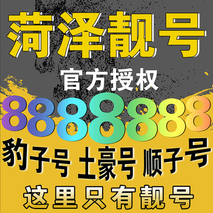 成武132靓号