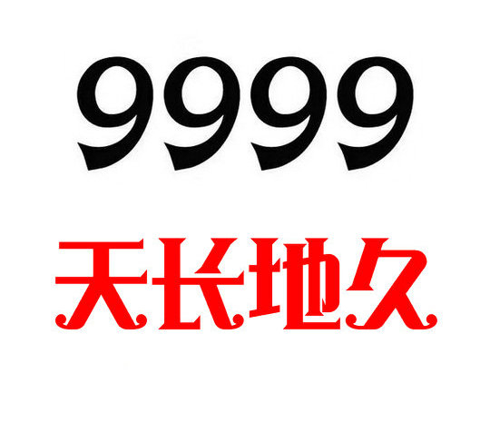 鄄城尾号999吉祥号