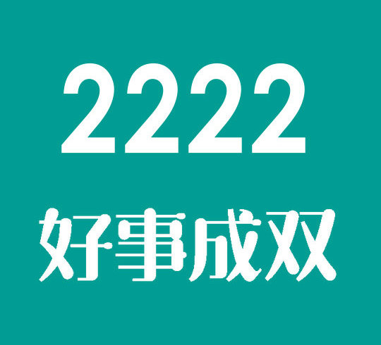 东明尾号2222吉祥号